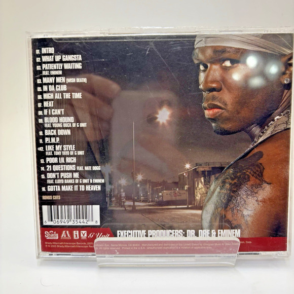 Get Rich or Die Tryin' by 50 Cent (CD, 2003) - Picture 2 of 5